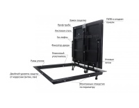 Напольный люк Стелс 700*1300п образец